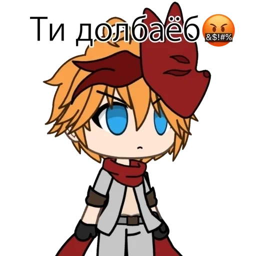 red cliff, animation, gacha life, red cliff animation, red cliff character