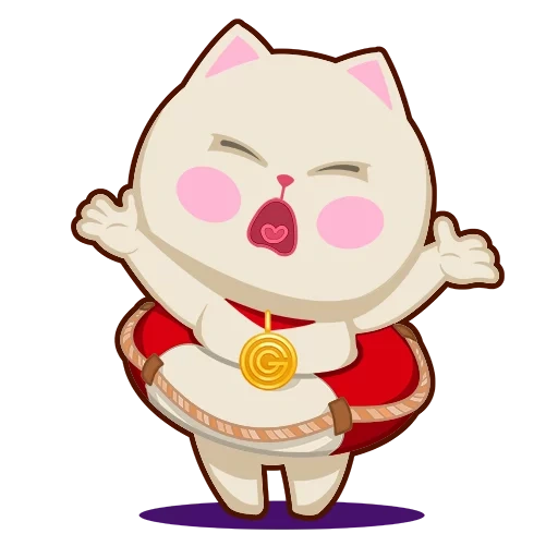 kucing, neko cat, maneki-neko, kucing kantor, kucing gemuk yang lucu