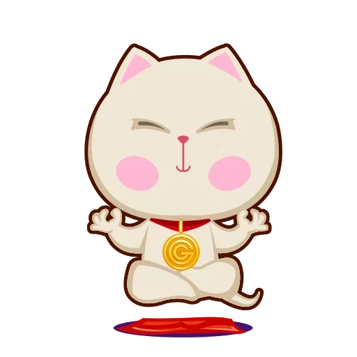 lindo sello, patrón lindo gatito, patrón lindo de gato, hermosa imagen de sello, seal de chibi chuan