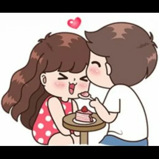 love, lovely couples, drawings of steam, cute couples drawings, cartoon lovers