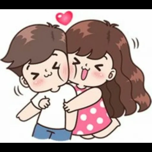 a couple, clipart, drawings of steam, cute couples drawings, morning kiss cute couple of cartoon without background