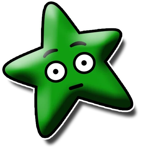 junge, star clipart, der stern ist grün, sea star clipart, sternchen ist blauer cartoon