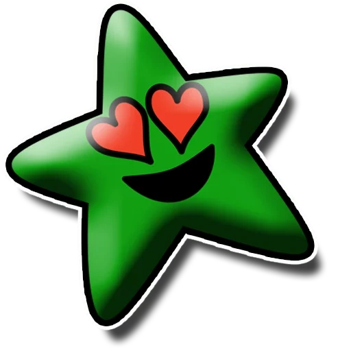 star, symbole étoile, étoiles vertes, green star true, pentagramme vert