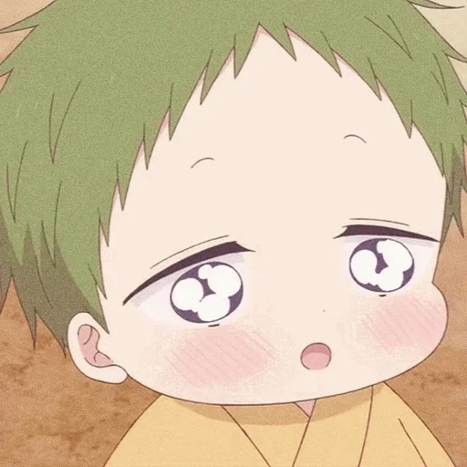 anime bayi, karakter anime, anime lucu kotaro, pengasuh sekolah kotaro, gakuen babysitters kotaro