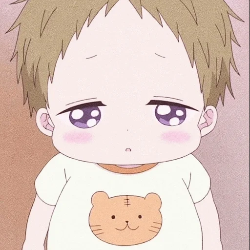 crianças de anime, kotaro anime baby, babás de gakuen, nannies da escola de kotaro, gakuen babysitters kotaro