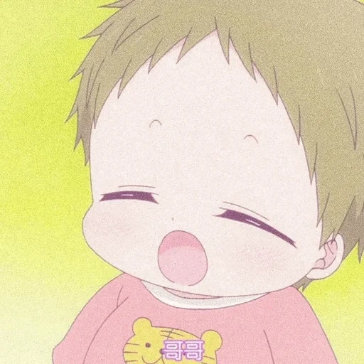 imagen, kotaro baby, niños de anime, niñeras de la escuela kotaro, lado de las niñeras de gakuen
