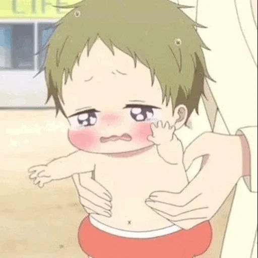 bild, anime baby, anime charaktere, gakuen babysitter, gakuen babysitter kotaro