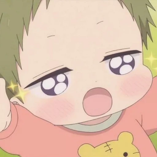 la figura, chan xiaotaro, anime carino, anime baby, i personaggi degli anime