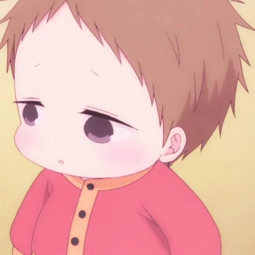 image, anime kawai, enfants anime, kotaro bébé, personnages d'anime