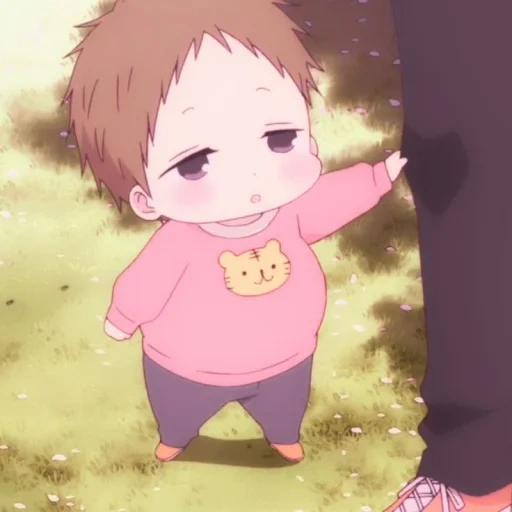 figure, cartoon cute, anime baby, cartoon character, gakuen babysitters boku