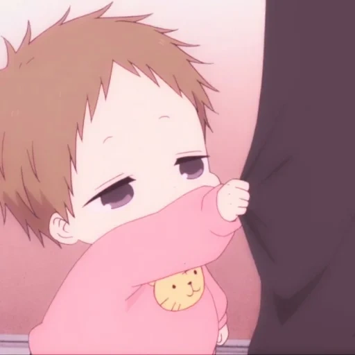 animación linda, bebé de animación, imagen de animación, papel de animación, gakuen babysiters kotaro