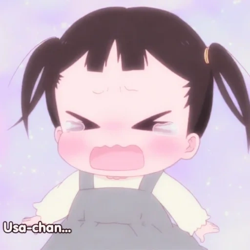 anime, niña, animación linda, personajes de animación, gakuen babysiters kotaro