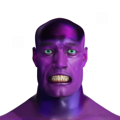 emoticon di emoticon, maschera di thanos