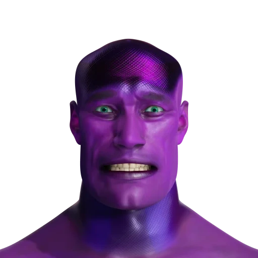 emoticon di emoticon, maschera di thanos