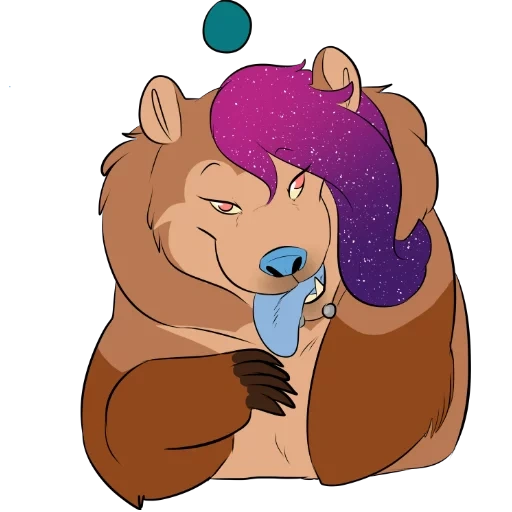 anime, bear, dsp 686, von bear, bear animal