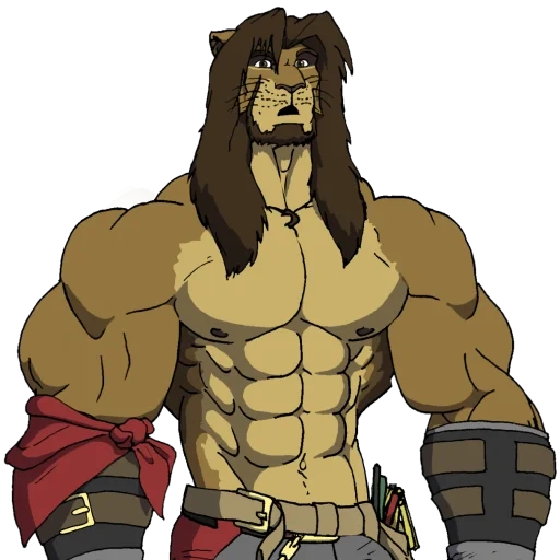 lions anime, galen works, lionel anime, the characters are monsters, gaysluttylion27 triton