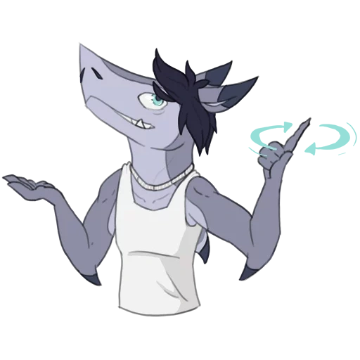 peloso, anime, latte peloso, furri sergal syr, furri shark guys