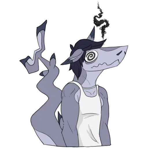 animation, character, tam beast, beastars legosi, frightened frey