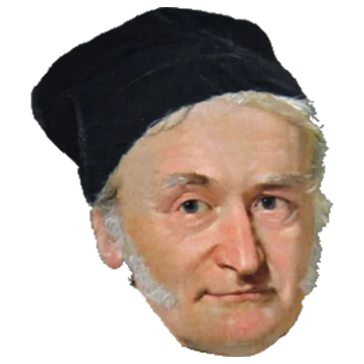 carl friedrich gauss, carl frederick gauss, c.f gauss 1777 1855, potret friedrich gauss, ahli matematika hebat carl gauss