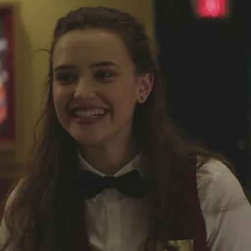 merpati, 13 alasan, hannah baker, katherine langford, katherine langford hannana baker smile