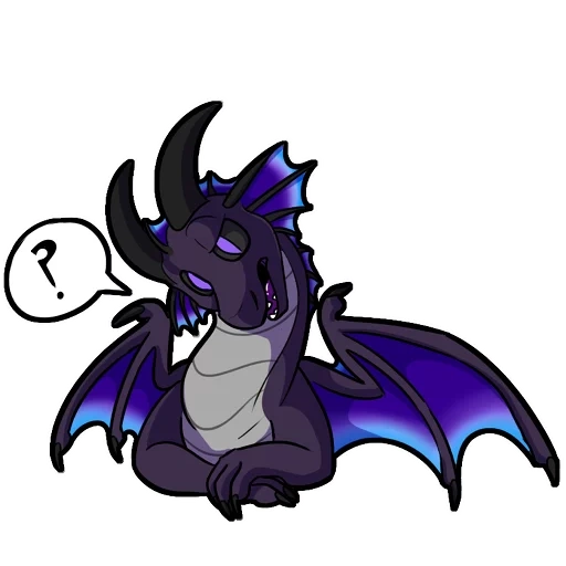 ender dragon, adopt dragons, the dragon is purple, ender furia dragon, purple dragon cartoon