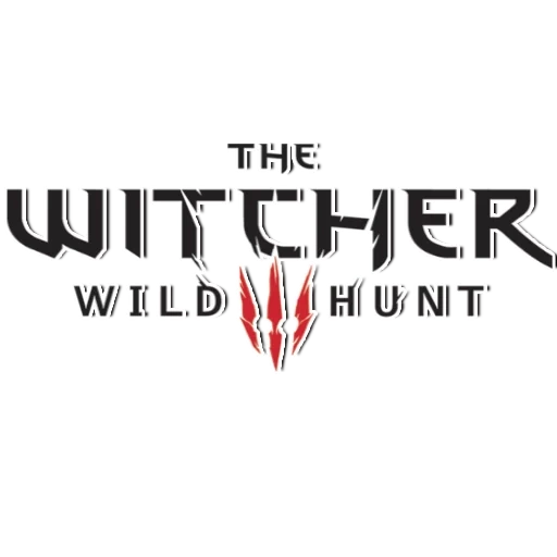 logo witcher 3, logo witcher, witcher 3 wild hunting, game witcher 3 wild hunting, witcher 3 anggur berburu darah liar