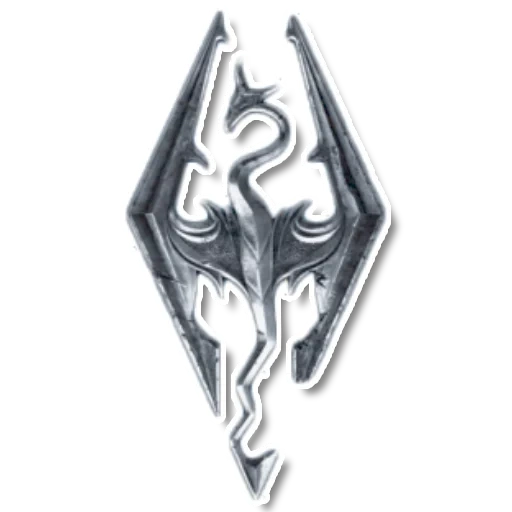 segno di skyrim, distintivo di skyrim, distintivo di skyrim, logo skyrim, the elder scrolls v skyrim