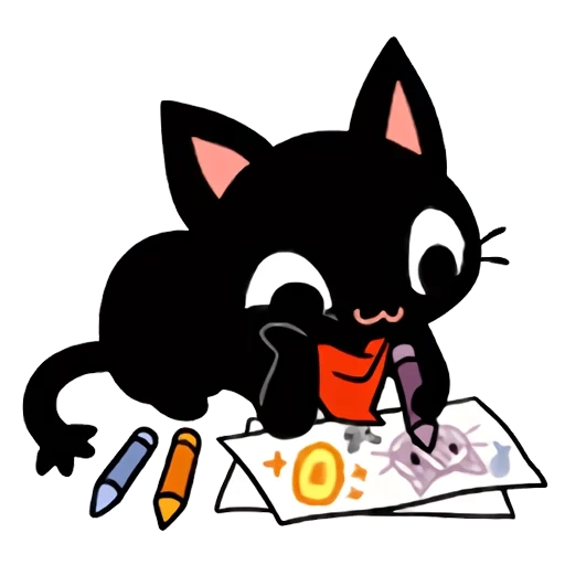 gamcat, il gatto è nero, gatto giocatore, gamercat art, gamercat persians