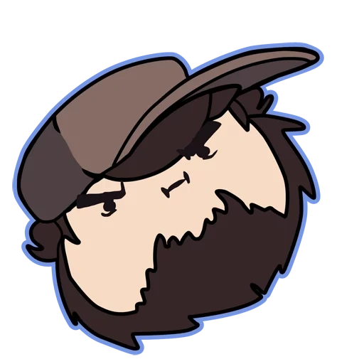 brontolare, clipart, logo, game grumps, jontron art