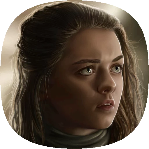 young woman, game of thrones, game of thrones art, arya stark game of thrones, game of thrones arya stark art