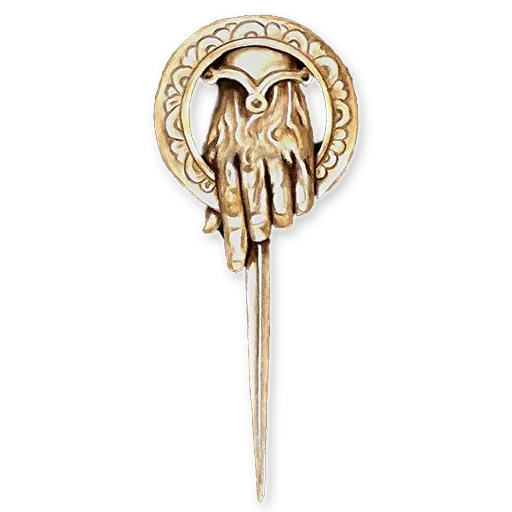 the sign of the hand of the king, gadnya fibula game of thrones, the hand of the hand of the king game of thrones, king's hand brooch game of thrones, the hand of the king of the king game of thrones