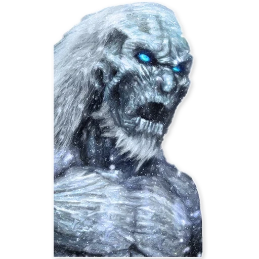parti, polo nord, white walkers che giocano troni, ice walkers game of thrones