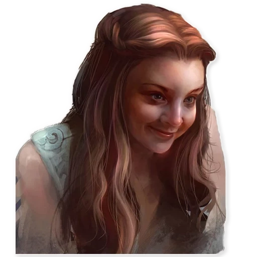 margeri tirell, game of thrones, margeri tirell art, das spiel des throns von margeri, natalie dormmer margeri tirell