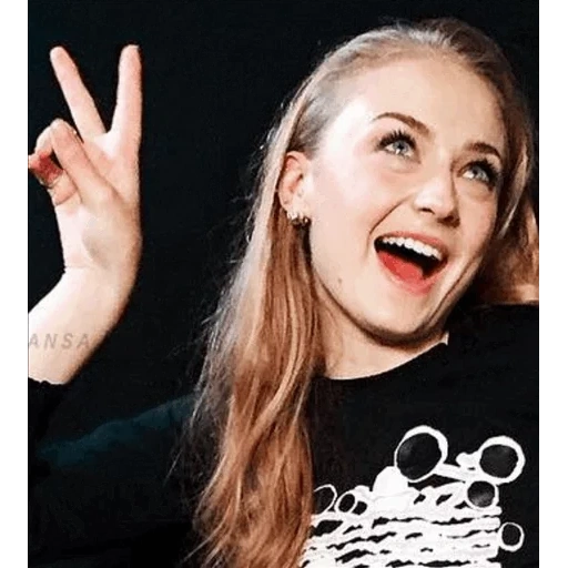 junge frau, mensch, frau, schauspielerinnen, sophie turner