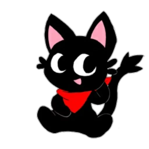 кошка, gamercat, черный кот, gamercat art, gamercat персы