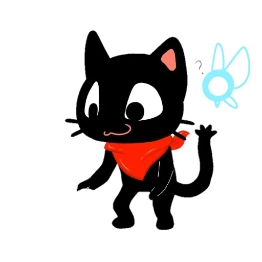 gamercat, gato negro, arte de gamercat, persas de gamercat, avatar de gamercat