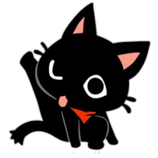 кошка, gamercat, черный кот, gamercat art, gamercat персы