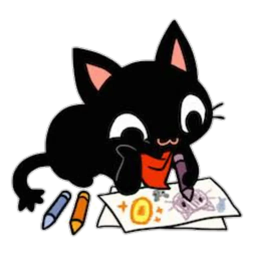 gamercat, el gato es negro, jugador de gato, arte de gamercat, persas de gamercat