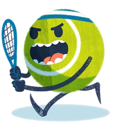 wajah tersenyum, ace smiley face, tenis, game set match behance