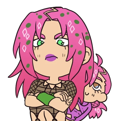 cutie тг, gamusaur jojo, сакура ахегао, джоджо доппио чиби, diavolo pitter patter pop