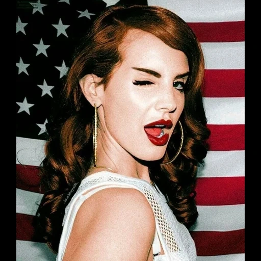 lana del rey, magazine élémentaire, la piste du magazine, affiche de lana del rey, lana del rey noir et blanc