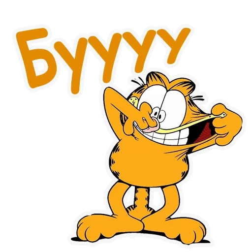 garfield, garfield, garfield sticker, garfield cartoon characters
