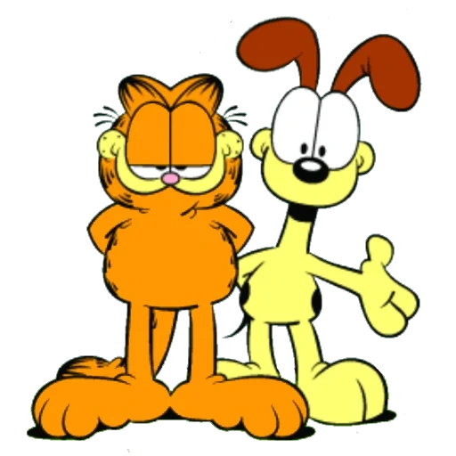 garfield, garfield audi, garfield le chat rouge, garfield est son ami, garfield personnages de dessins animés
