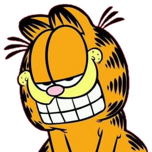 гарфилд, garfield, гарфилд 2, гарфилд улыбка