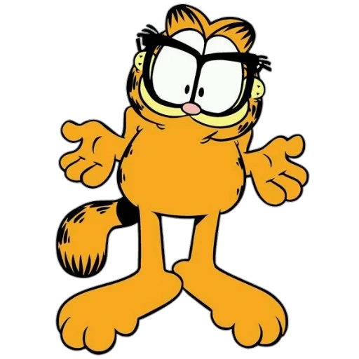 гарфилд, garfield, гарфилд кот, мультик гарфилд, герои мультика гарфилд