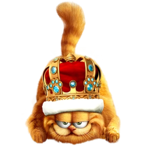 garfield, garfield 2, garfield cat, cat garfield 2, garfield king