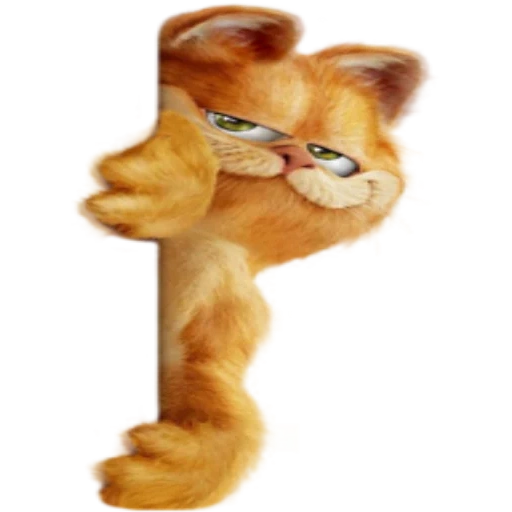 garfield, garfield, greetings, cat garfield, garfield is a transparent background