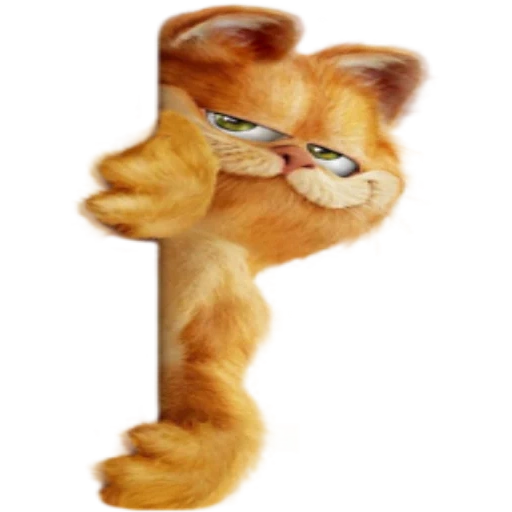 garfield, garfield, grüße, katze garfield, garfield ist ein transparenter hintergrund