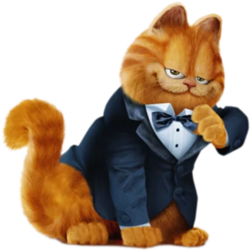 garfield, cat garfield, cartoon garfield, garfield 3 part, garfield 3 d model