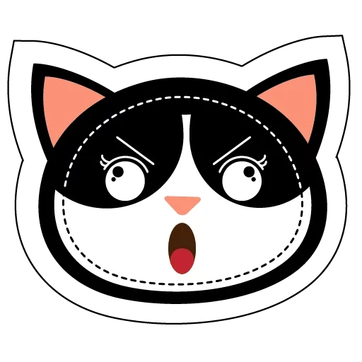 gamercat, vektor kitty, kucing itu adalah vektor, ikon kucing pop, pinstership pfp kucing lucu